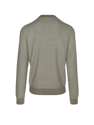 BOSS | Pullover H-HABITO | olive